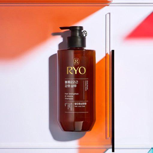 Ryo Hair Strengthen & Volume Shampoo - 480ml | Anti - Aging & Hair Loss Care - Glam Global UKRyo