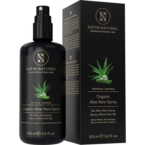 Satin Naturel Organic Aloe Vera Gel 200ml - Glam Global UKSatin Naturel