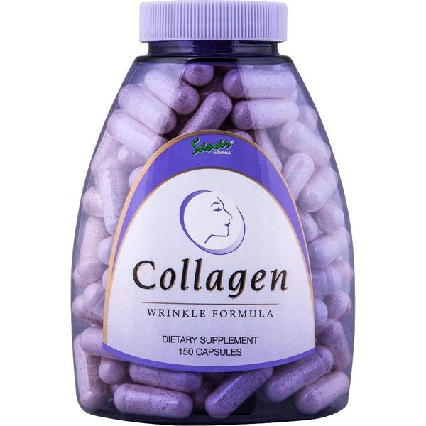 Sanar Naturals Wrinkle Formula Collagen 150 Capsules - Glam Global UKSanar Naturals