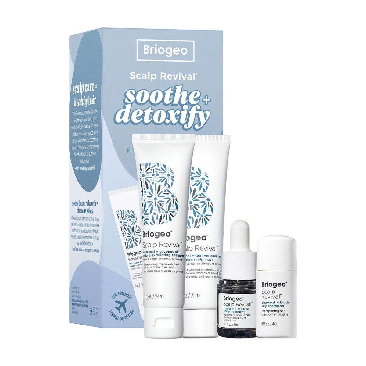 Scalp Revival Soothe and Detoxify Travel Set - Glam Global UK