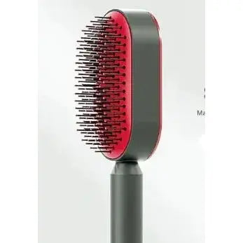 Self - Cleaning Anti - Static Hair Brush - Glam Global UK