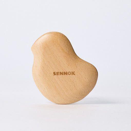 SENNOK BBIYAKI Guasha – Cute Chick Shaped Beechwood Massager for Relaxation &amp; Relief - Glam Global UKSENNOK