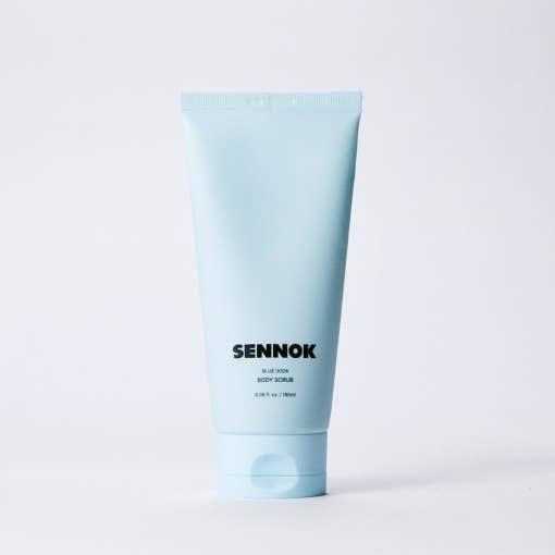 SENNOK Blue Soda Body Scrub - 180ml | Exfoliating & Hydrating Care - Glam Global UKSENNOK