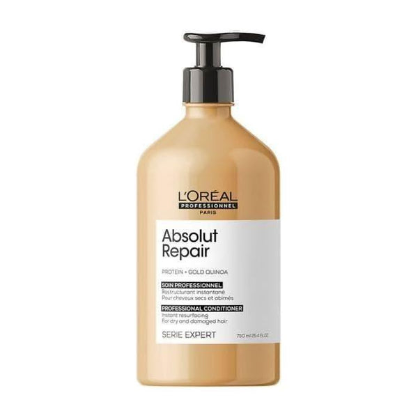 Serie Expert Absolut Repair Conditioner 750ml by L’Oréal Professionnel - Glam Global UKL’Oréal Professionnel