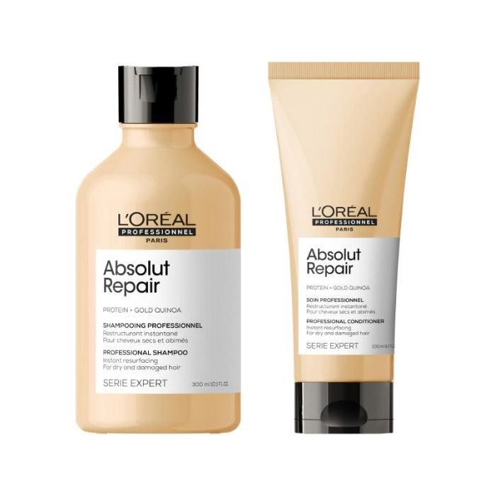 Serie Expert Absolut Repair Shampoo 300ml & Conditioner 200ml by L’Oréal Professionnel - Glam Global UK