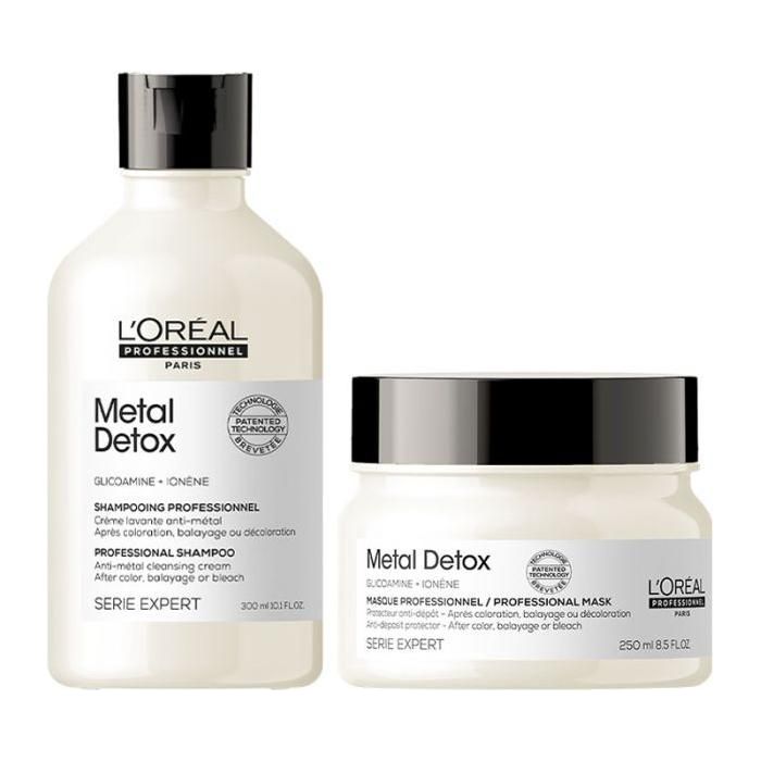 Serie Expert METAL DETOX Shampoo 300ml & Masque 250ml by L’Oréal Professionnel - Glam Global UK