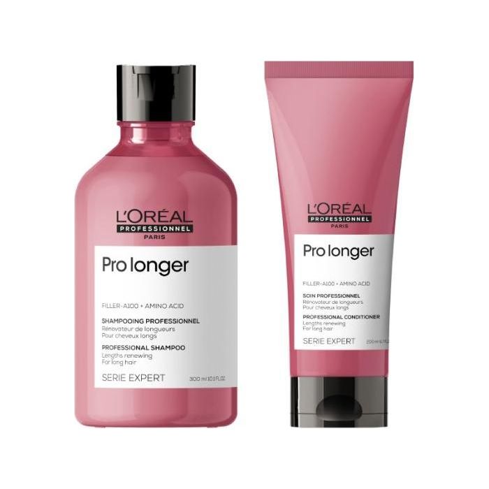 Serie Expert Pro Longer Shampoo 300ml & Conditioner 200ml by L’Oréal Professionnel - Glam Global UK