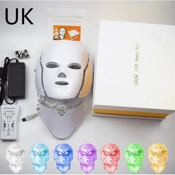 Seven Color Light Beauty Mask Instrument - Glam Global UK