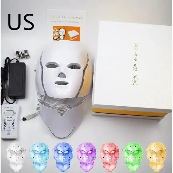 Seven Color Light Beauty Mask Instrument - Glam Global UK