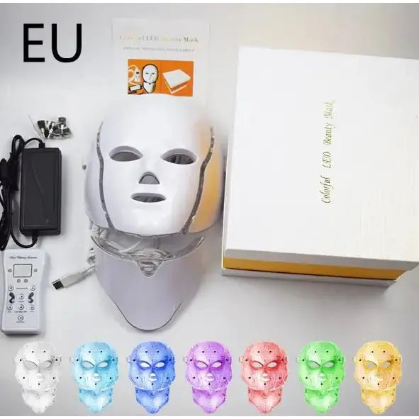 Seven Color Light Beauty Mask Instrument - Glam Global UK