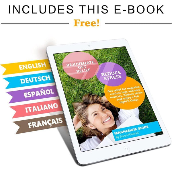 Seven Minerals Pure Magnesium Oil - Big 355ml (Lasts 9 Months) - Glam Global UKSeven Minerals