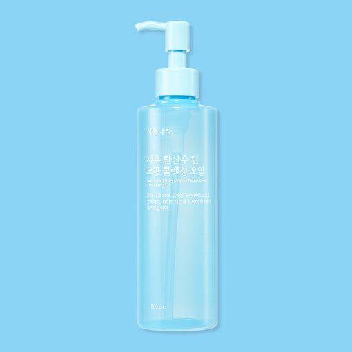 Shingmulnara Jeju Sparkling Water Pore Deep Cleansing Oil 250ml - Glam Global UK