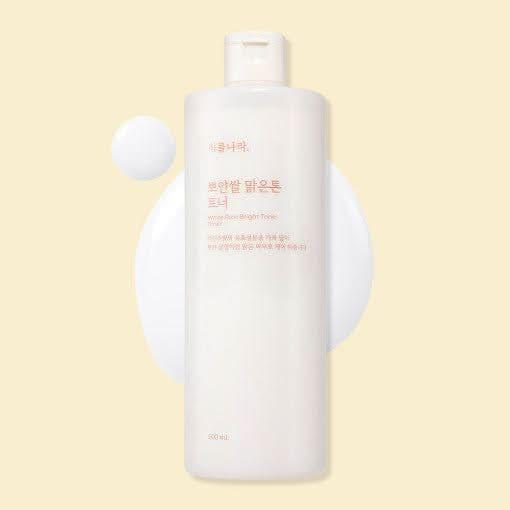 Shingmulnara White Rice Bright Tone Toner 500ml - Glam Global UKShingmulnara