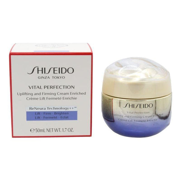 Shiseido Vital Perfection Uplifting and Firming Cream Enriched - 50ml | Intense Firming & Radiance Boost - Glam Global UKShiseido