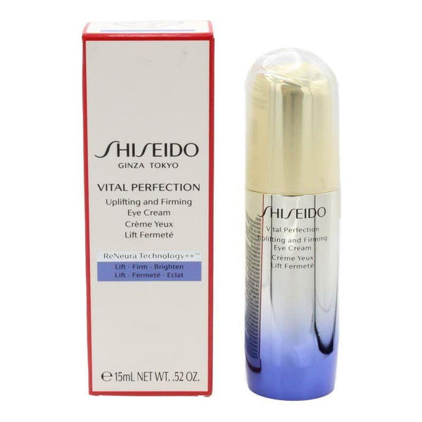 Shiseido Vital Perfection Uplifting and Firming Eye Cream - 15ml | Anti - Aging & Brightening Eye Care - Glam Global UKShiseido