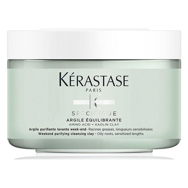 Kérastase Specifique Purifying Cleansing Clay Shampoo – 250ml | Detox Shampoo for Oily Roots & Sensitised Lengths