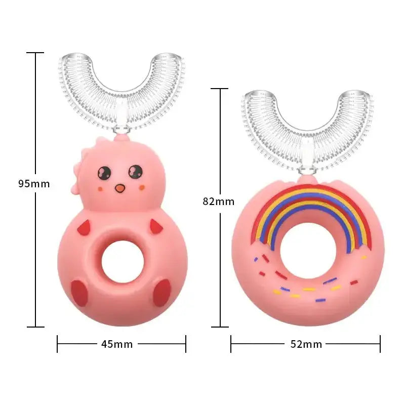 Silicone Baby U - Shaped Toothbrush - Glam Global UK