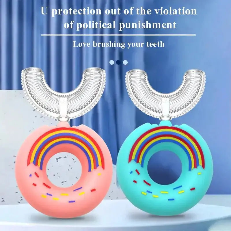 Silicone Baby U - Shaped Toothbrush - Glam Global UK