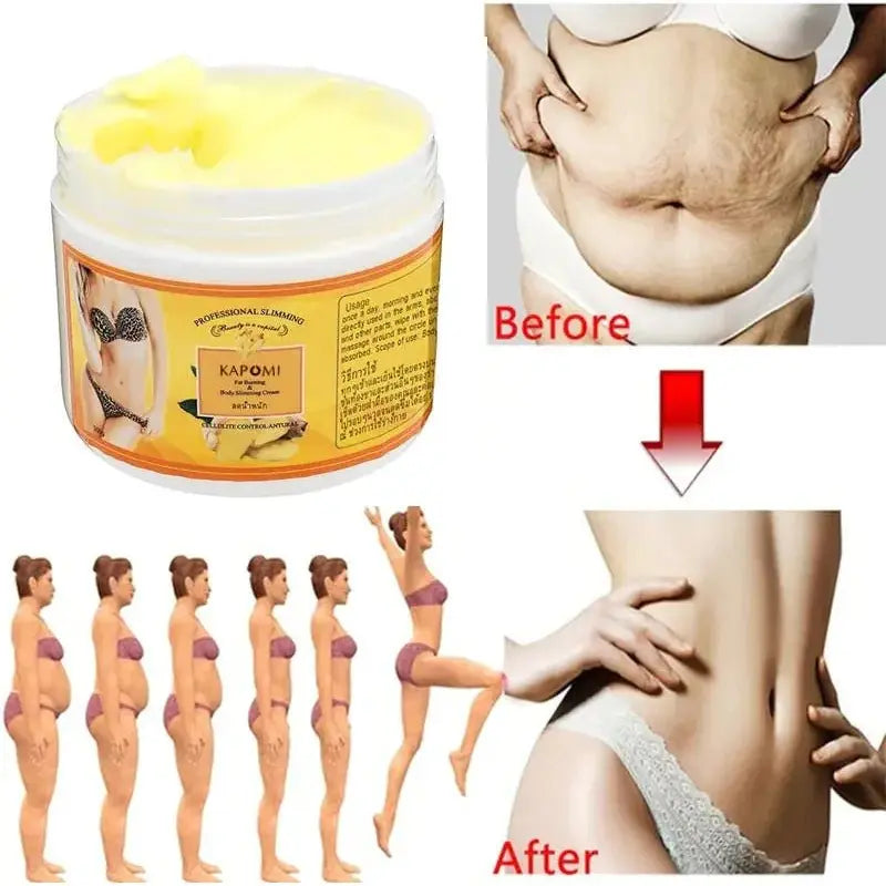 Skin Firming Ginger Slimming Massage Cream - Glam Global UK