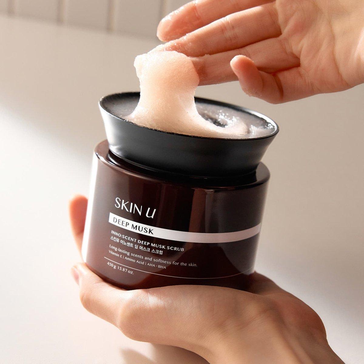 SKIN U INNO:SCENT Body Scrub 450g (2 - type) - Glam Global UK