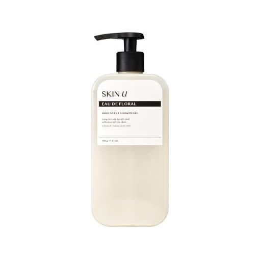 SKIN U INNO:SCENT Shower Gel #EAU DE FLORAL - 500g | Refreshing Vitamin C Body Wash for Radiant Skin - Glam Global UKSKIN U