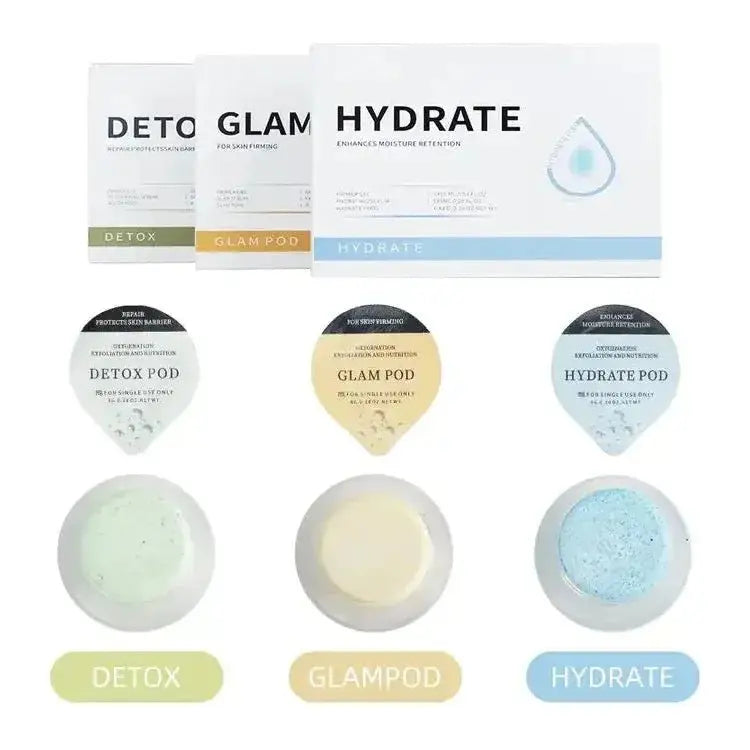 Skincare Liquid Boxes – Detox, Illuminate, Glow, & Hydrate for Radiant, Healthy Skin - Glam Global UK