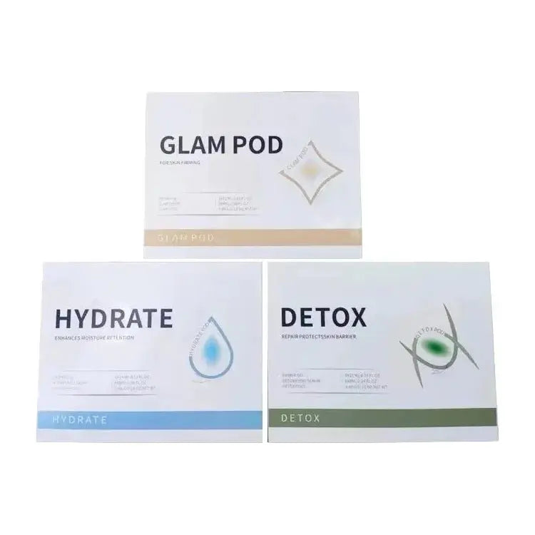 Skincare Liquid Boxes – Detox, Illuminate, Glow, & Hydrate for Radiant, Healthy Skin - Glam Global UK