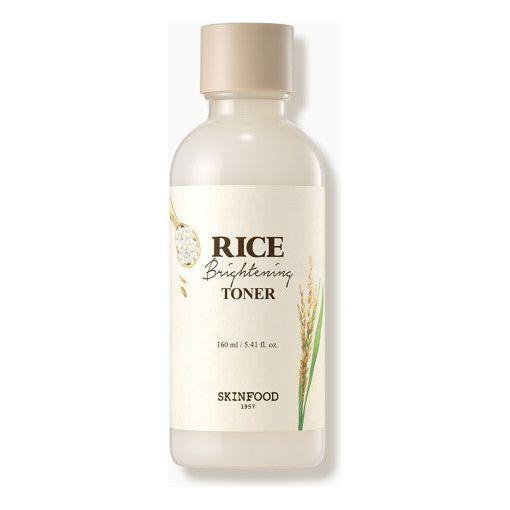 SKINFOOD Rice Brightening Toner 160ml - Glam Global UK