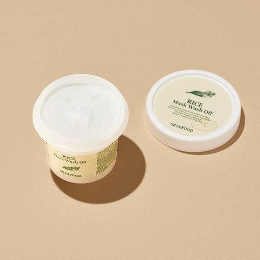SKINFOOD Rice Mask Wash Off 120g - Glam Global UKSKINFOOD