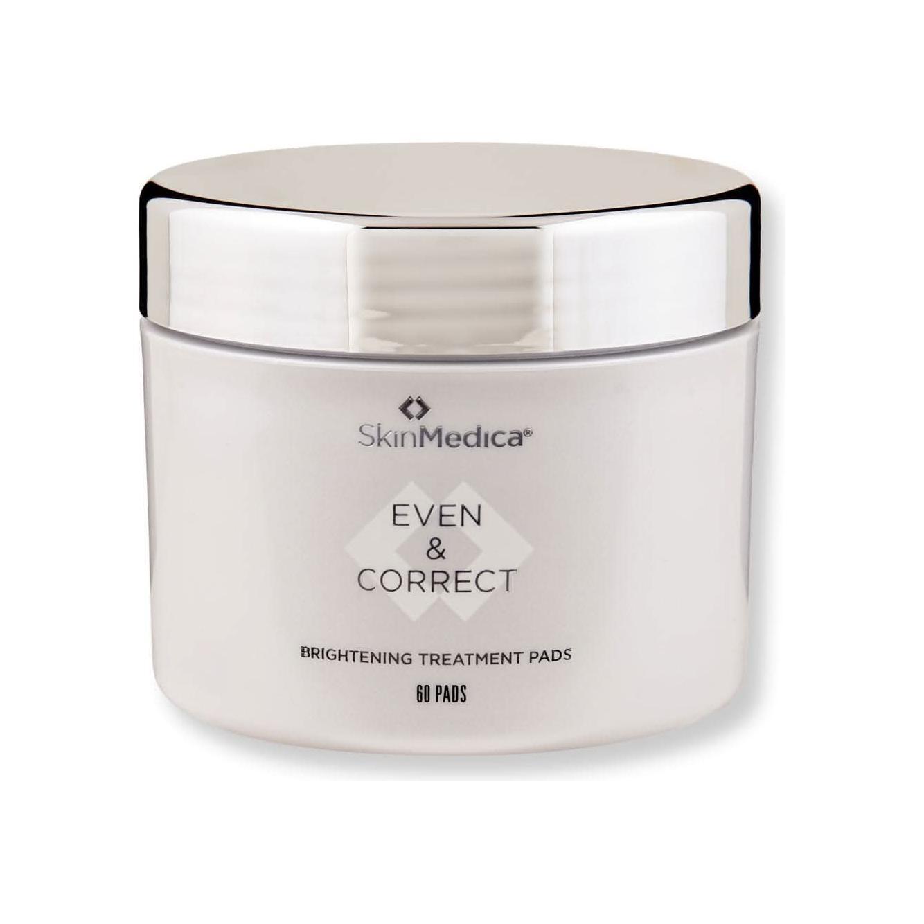SkinMedica Even & Correct Brightening Treatment Pads 60 Count | Radiance-Boosting Exfoliating Pads