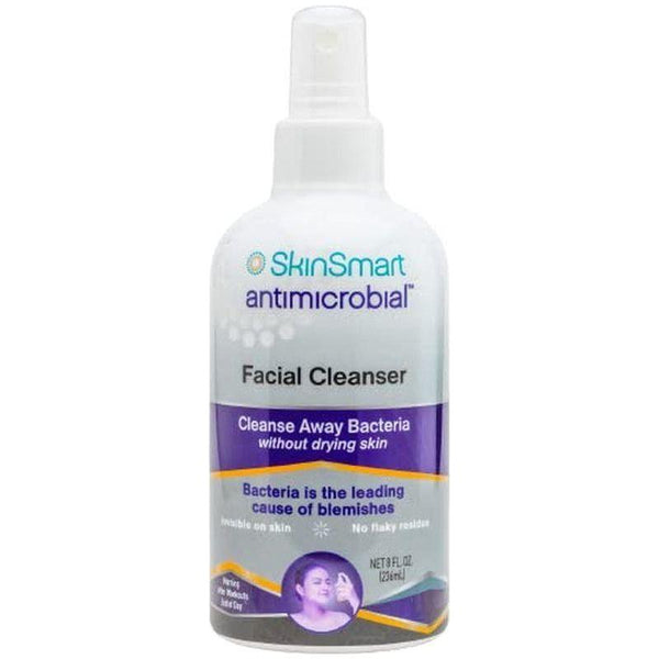 Skinsmart Antimicrobal Facial Cleanser for Acne - 240ml Spray Bottle - Glam Global UKSkinsmart