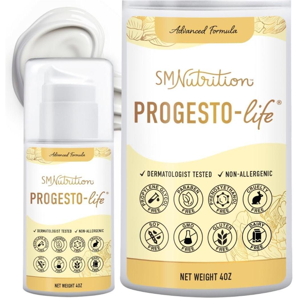 SM Nutrition Progesterone Cream for Women 2000Mg (96 Servings) - Glam Global UK