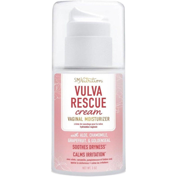 SM Nutrition Vulva Rescue Moisturizer Cream - 90ml PUMP | Soothes Vaginal Itch & Dryness - Glam Global UKSM Nutrition