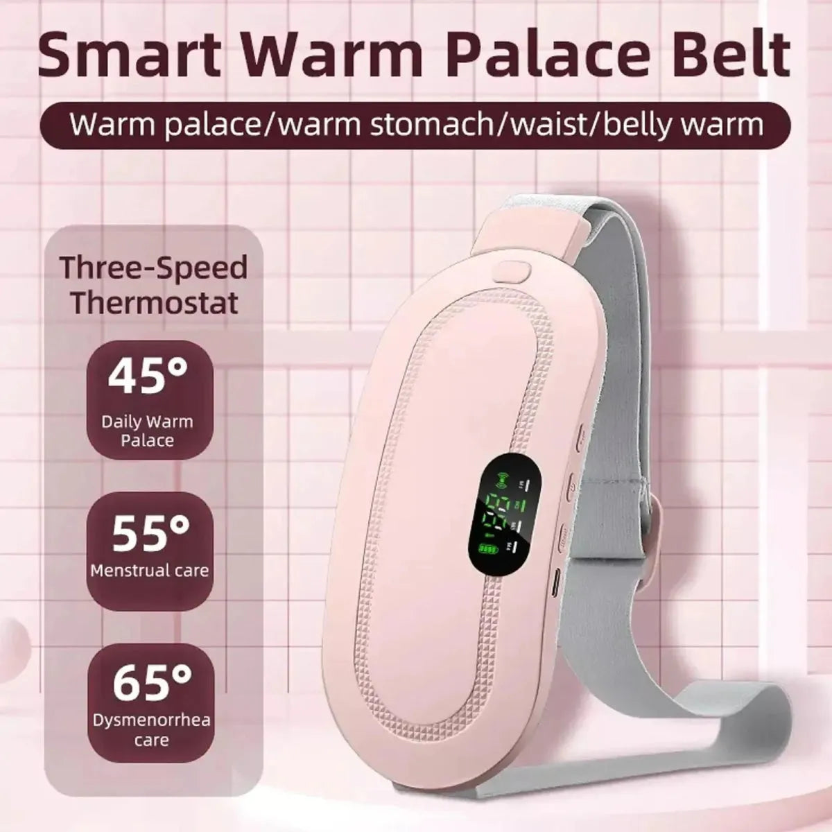 Smart Menstrual Heating Waist Belt - Glam Global UK