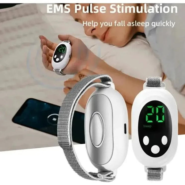Smart Sleep Aid Device – USB Rechargeable Sleep Bracelet with Handheld Remote Control - Glam Global UKGlam Global UK