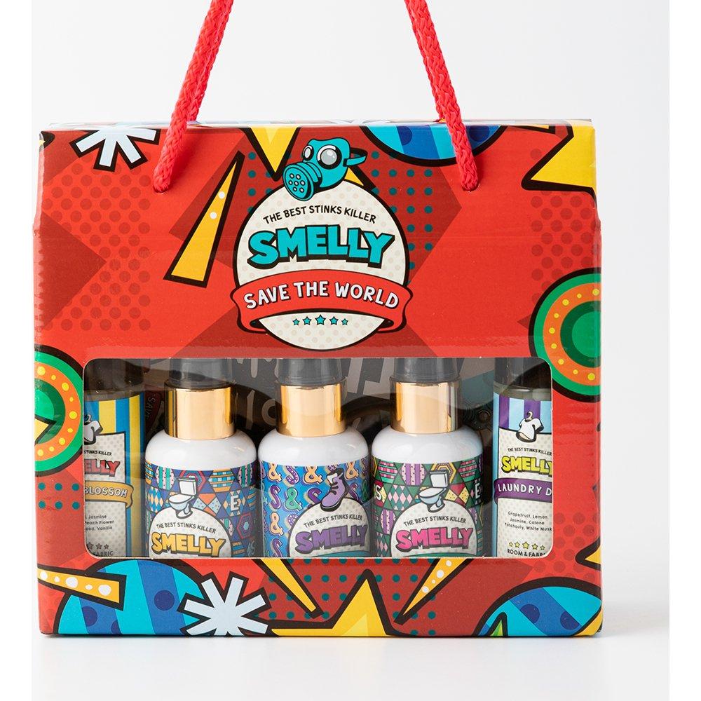 SMELLY Toilet Spray Gift Box SET (BLUE) - Glam Global UK