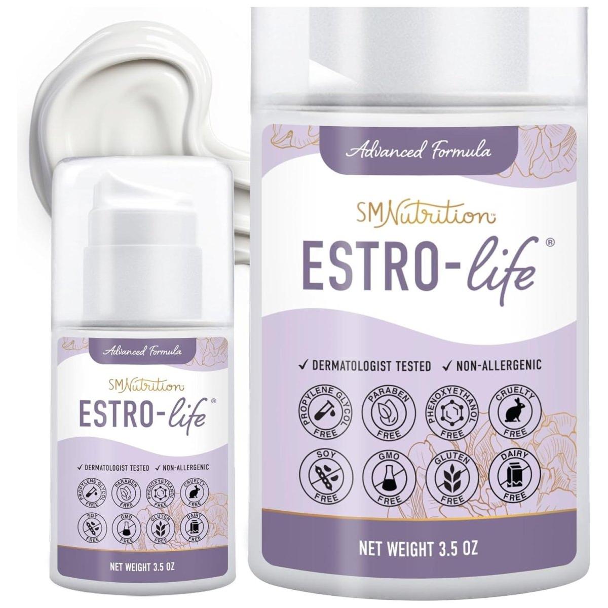 SMNutrition Estrogen Micronized Estriol Cream (84 Servings) - 100g - Glam Global UK