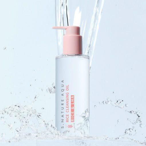 S.NATURE Aqua Rice Cleansing Oil 200ml - Glam Global UKS.NATURE