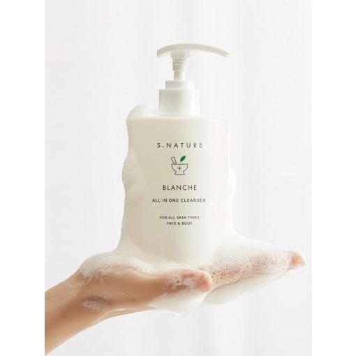 S.NATURE Blanche Cleanser 260ml - Glam Global UK