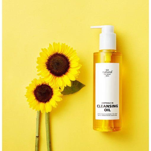 [so natural] Ampoule In Cleansing Oil 200ml - Glam Global UK