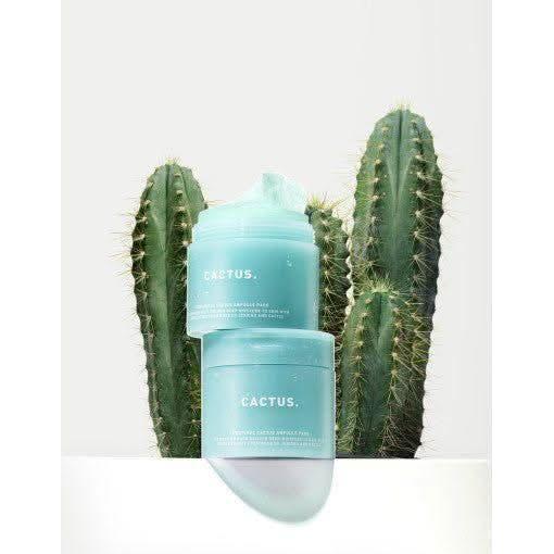So Natural Cactus Ampoule Pads - 40 Pads | Hydrating & Soothing Skin Care - Glam Global UKso natural