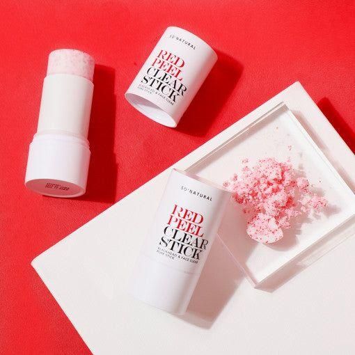 [so natural] Red Peel Pore Clear Stick 23g - Glam Global UKso natural