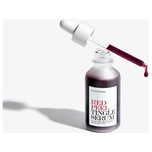 [so natural] Red Peel Tingle Serum 35ml - Glam Global UK