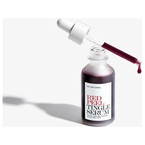 [so natural] Red Peel Tingle Serum 35ml - Glam Global UKso natural