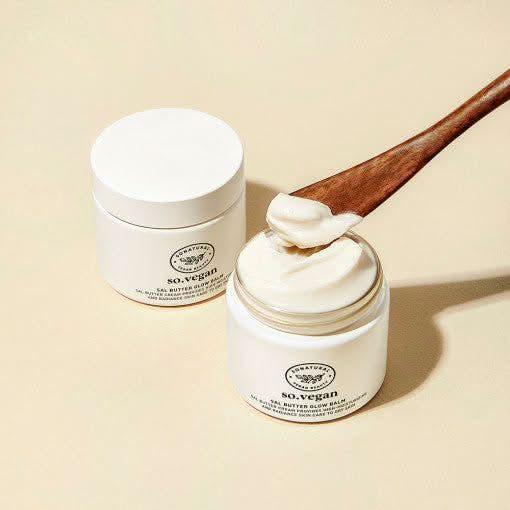 [so natural] So Vegan Sal Butter Glow Balm 70ml - Glam Global UKso natural