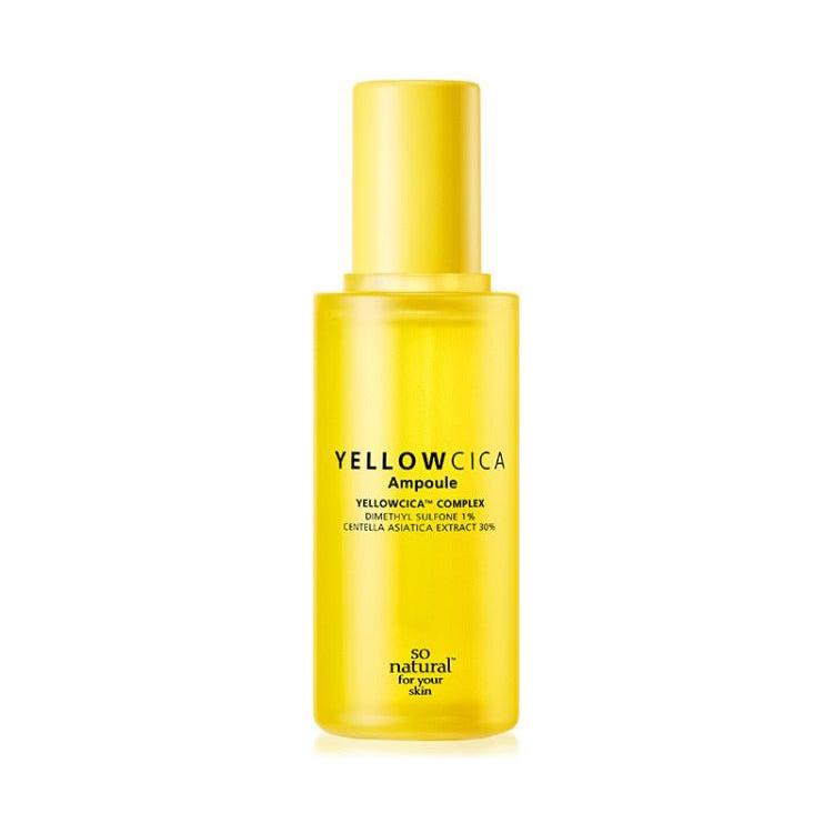 [so natural] Yellow Cica Ampoule 50ml - Glam Global UK