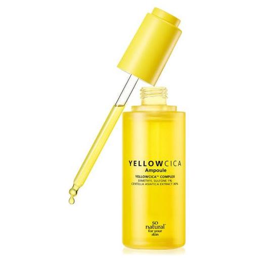 [so natural] Yellow Cica Ampoule 50ml - Glam Global UK