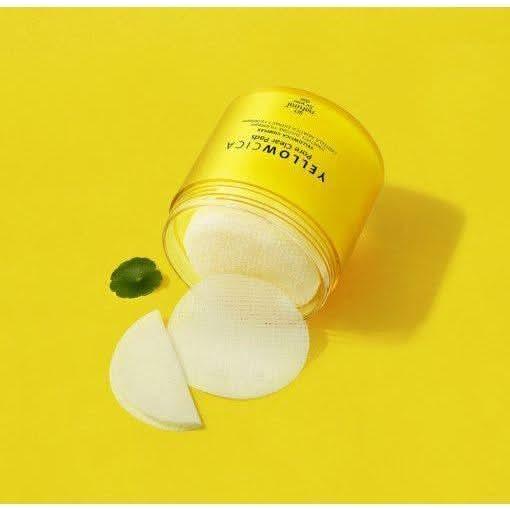 [so natural] Yellow Cica Pore Clear Pad 70ea 140ml - Glam Global UKso natural