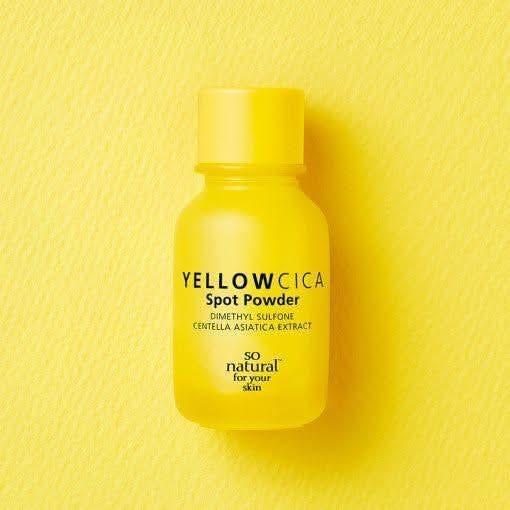 [so natural] YELLOW CICA SPOT POWDER 17ml - Glam Global UKso natural