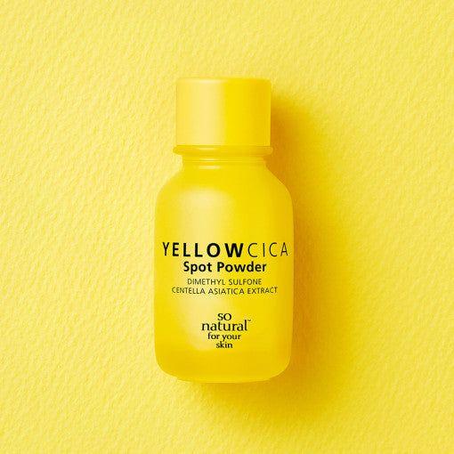 [so natural] YELLOW CICA SPOT POWDER 17ml - Glam Global UK